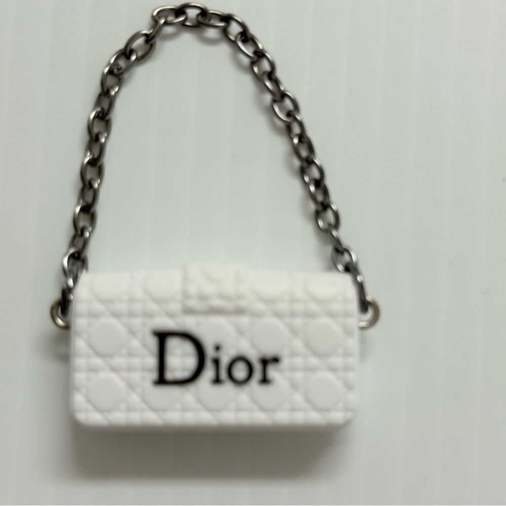 Labubu Purse- White & Black Dior Purse For Pop Marts Labubu Doll